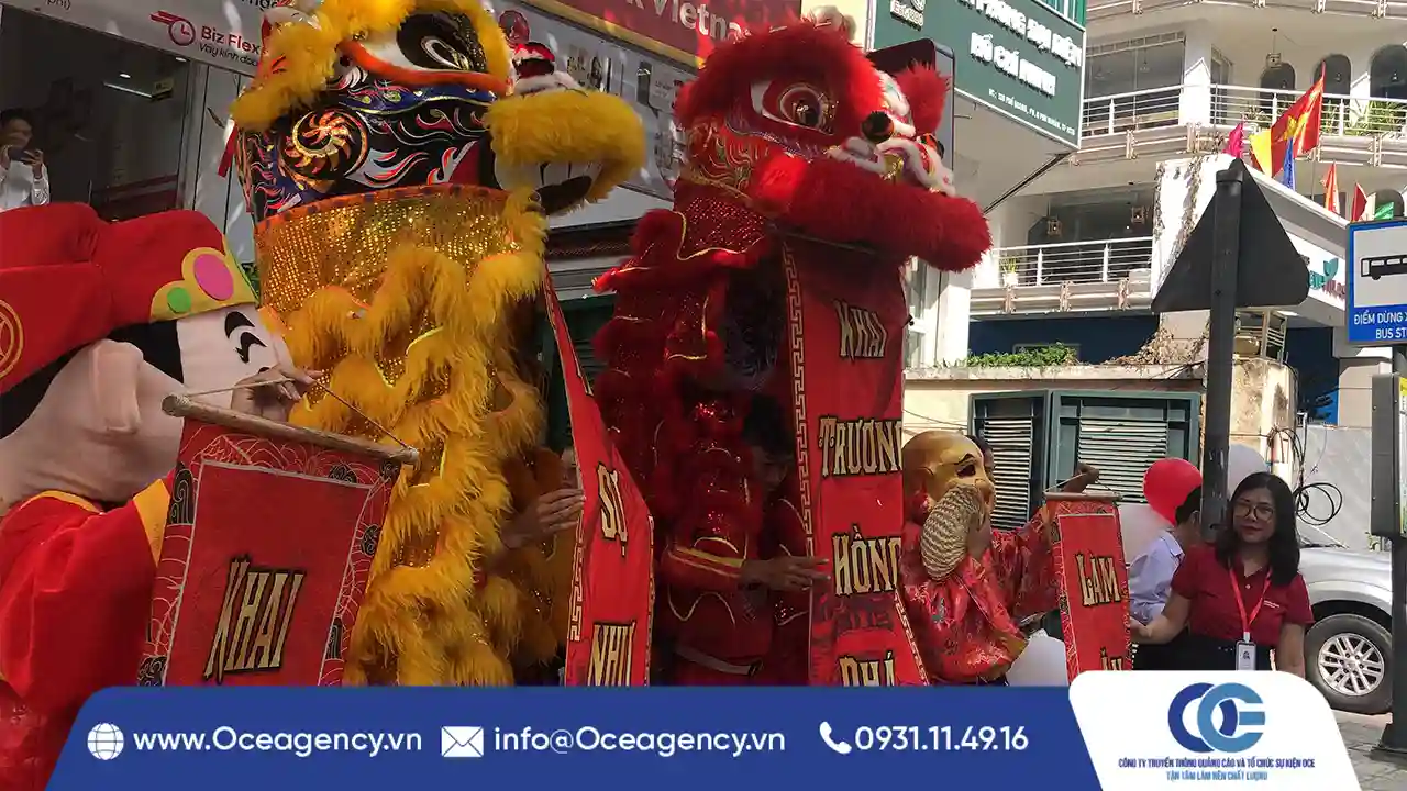 CHO THUÊ MÚA LÂN KHAI TRƯƠNG MBV PHỔ QUANG - PHÚ NHUẬN