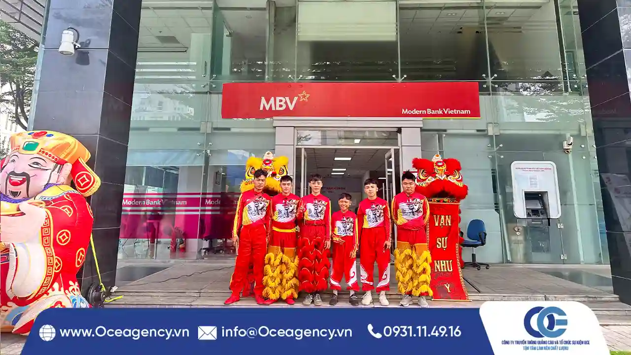 CHO THUÊ MÚA LÂN CHUỖI SỰ KIỆN KHAI TRƯƠNG MBV