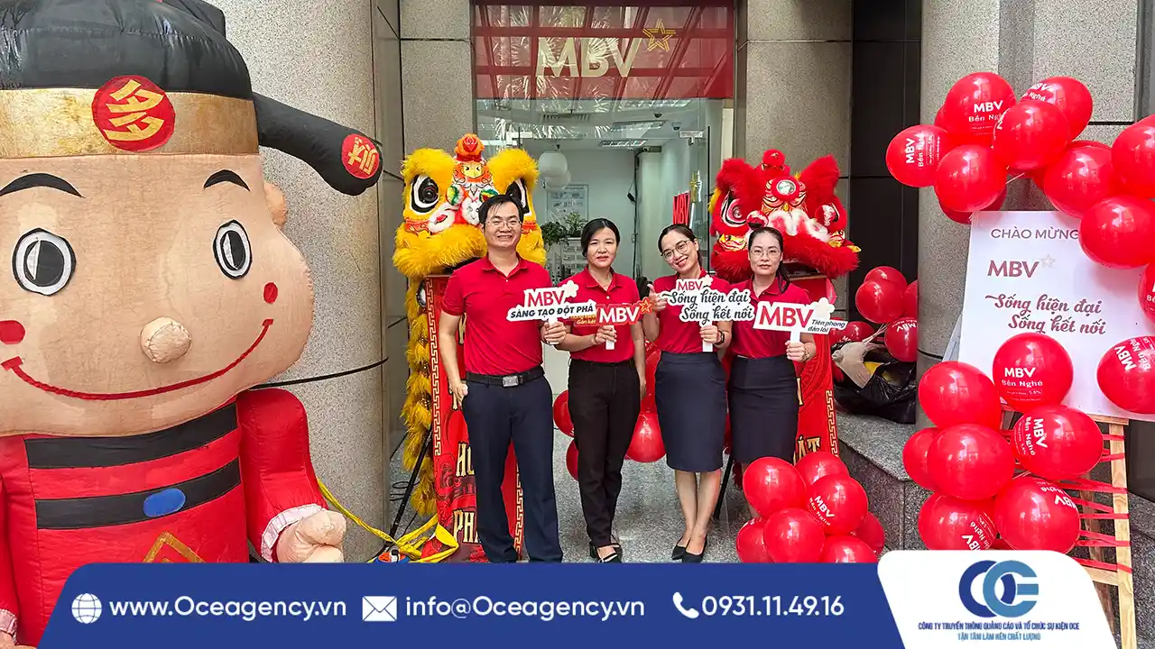 CHO THUÊ MÚA LÂN CHUỖI SỰ KIỆN KHAI TRƯƠNG MBV