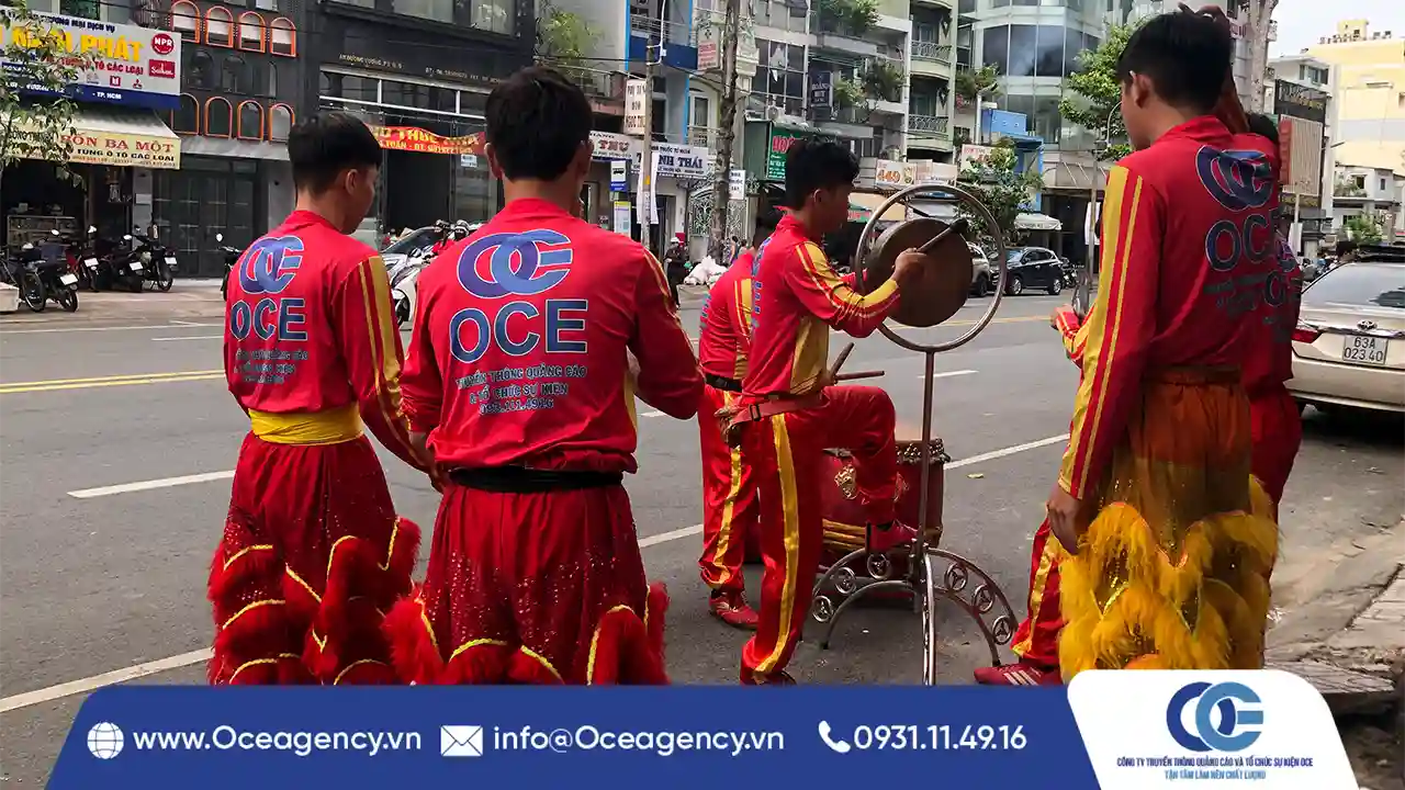 CHO THUÊ MÚA LÂN CHUỖI SỰ KIỆN KHAI TRƯƠNG MBV