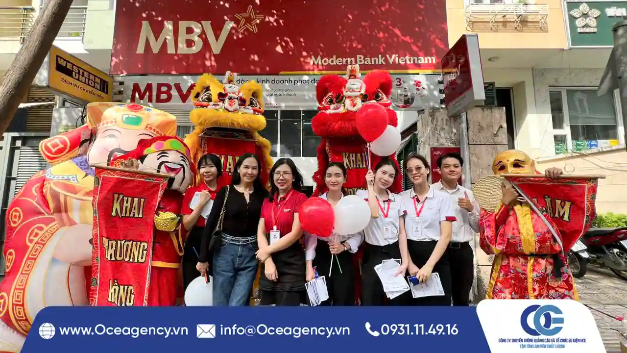 CHO THUÊ MÚA LÂN CHUỖI SỰ KIỆN KHAI TRƯƠNG MBV