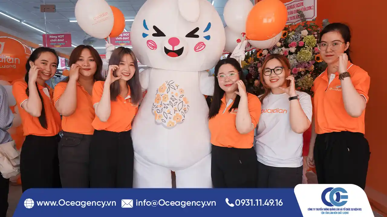 TỔ CHỨC CHUỖI SỰ KIỆN KHAI TRƯƠNG GUARDIAN