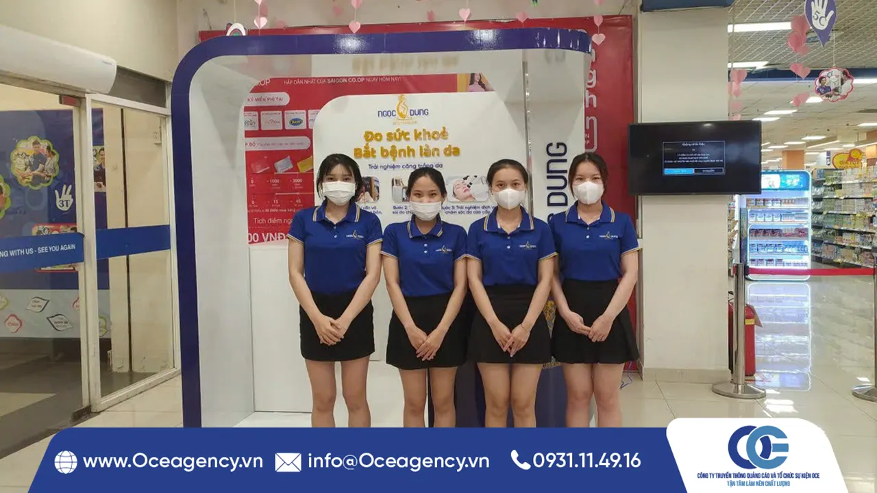 DỊCH VỤ CUNG CẤP PG ACTIVATION NGỌC DUNG BEAUTY CENTER