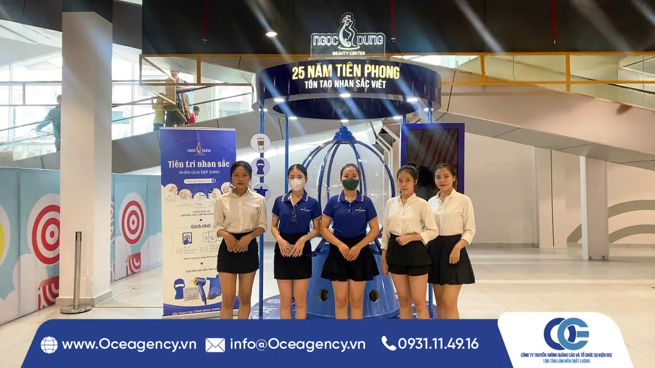 DỊCH VỤ CUNG CẤP PG ACTIVATION NGỌC DUNG BEAUTY CENTER