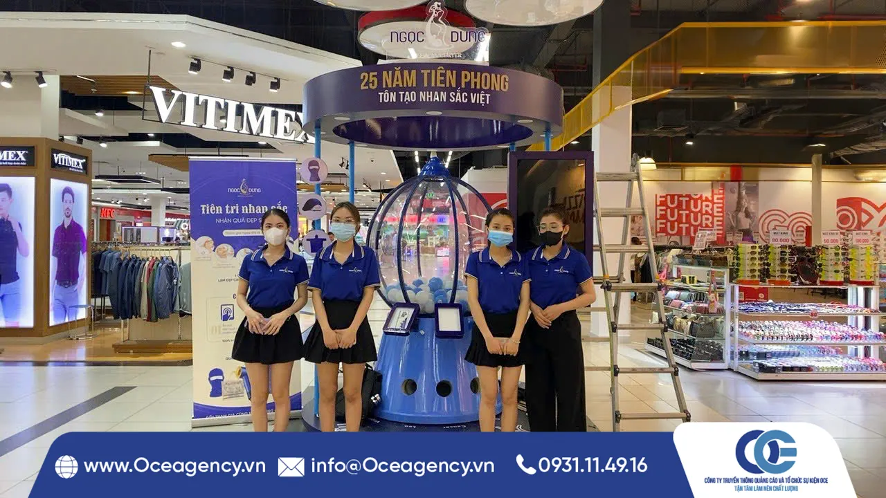 DỊCH VỤ CUNG CẤP PG ACTIVATION NGỌC DUNG BEAUTY CENTER