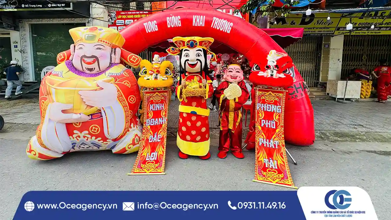 CHO THUÊ MÚA LÂN KHAI TRƯƠNG AI-CHA TẠI THÁI NGUYÊN