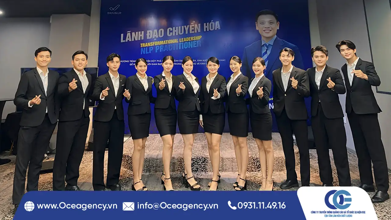 CUNG CẤP PG-PB SỰ KIỆN ĐÀO TẠO DỰ ÁN GRAND MARINA SAIGON