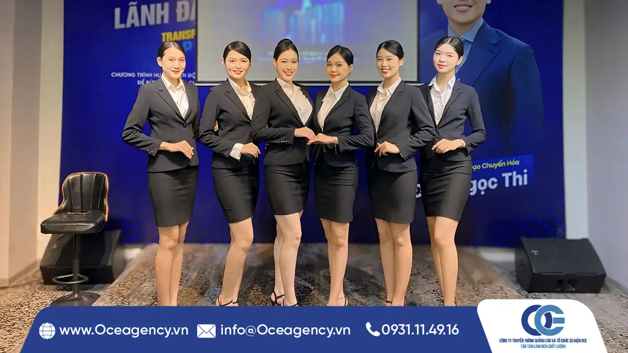 CUNG CẤP PG-PB SỰ KIỆN ĐÀO TẠO DỰ ÁN GRAND MARINA SAIGON