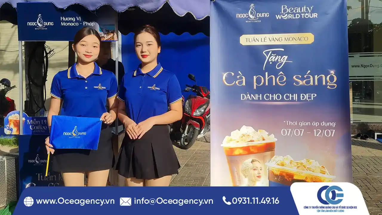 CUNG CẤP PG-PB ACTIVATION NGỌC DUNG BEAUTY CENTER