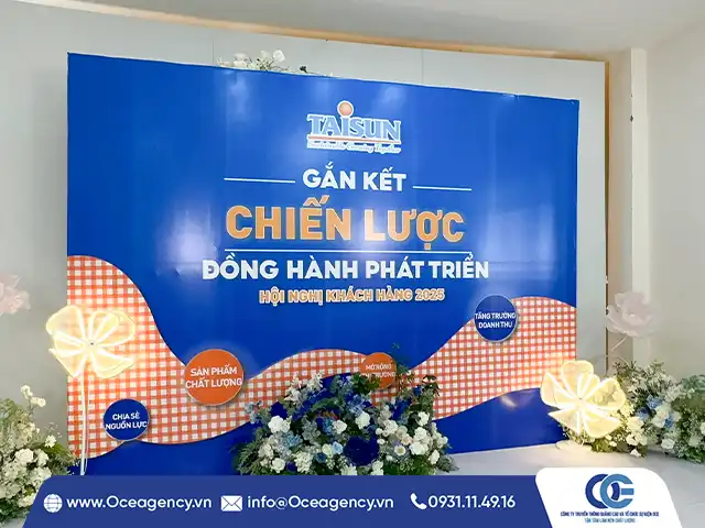 TỔ CHỨC HỘI NGHỊ KHÁCH HÀNG TAISUN TẠI MỸ THO