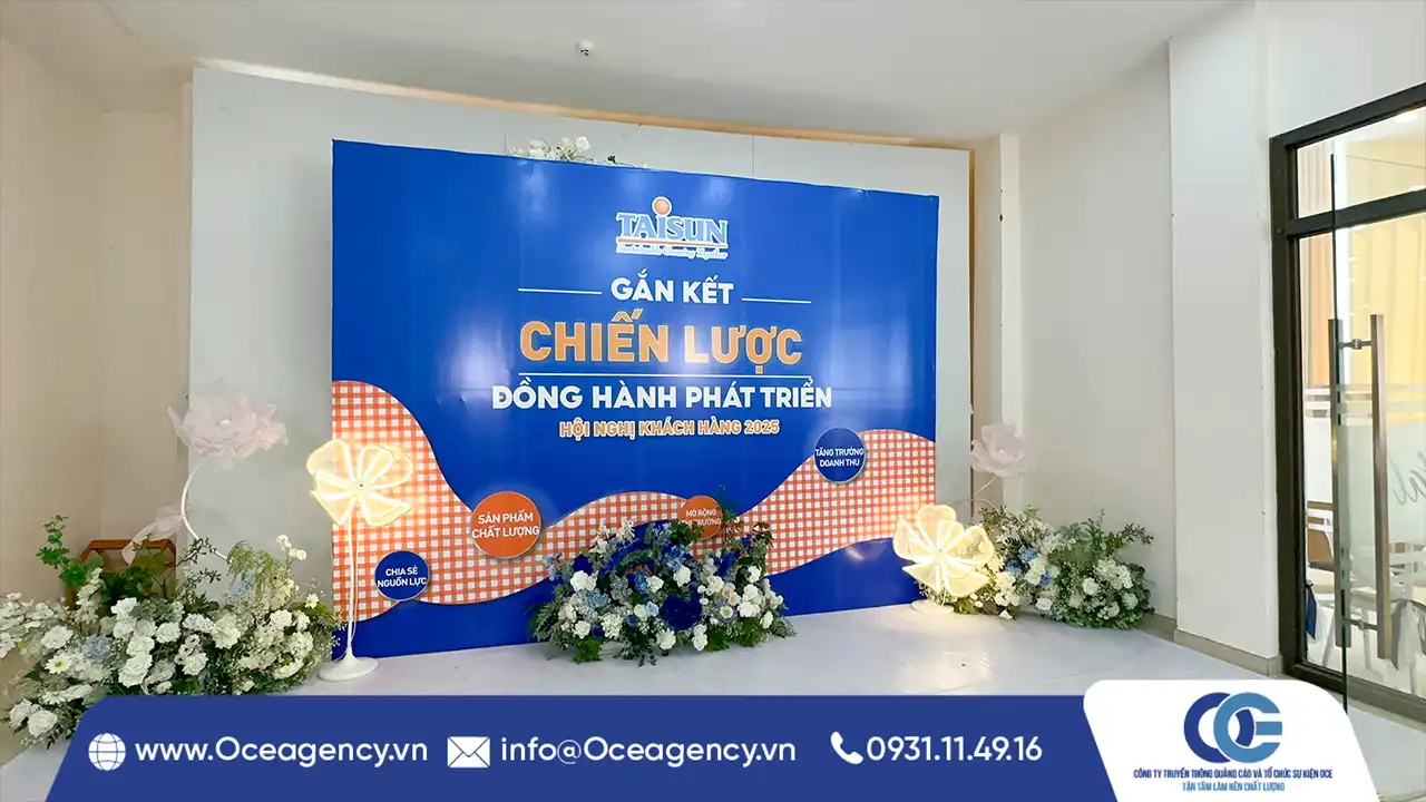 TỔ CHỨC HỘI NGHỊ KHÁCH HÀNG TAISUN TẠI MỸ THO