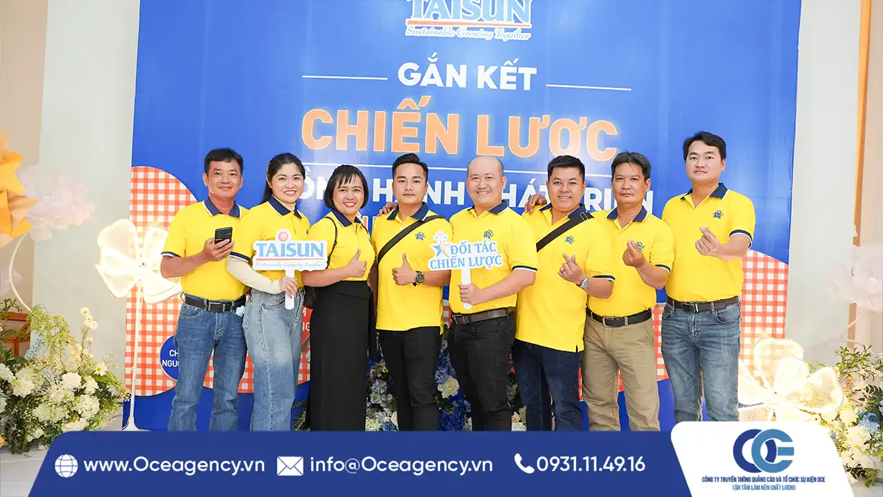 TỔ CHỨC HỘI NGHỊ KHÁCH HÀNG TAISUN TẠI MỸ THO