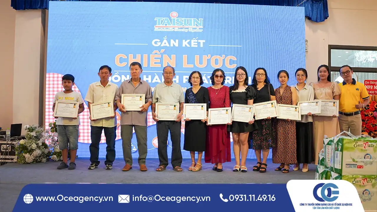 TỔ CHỨC HỘI NGHỊ KHÁCH HÀNG TAISUN TẠI MỸ THO
