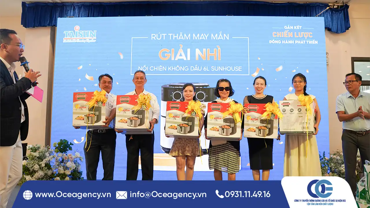 TỔ CHỨC HỘI NGHỊ KHÁCH HÀNG TAISUN TẠI MỸ THO