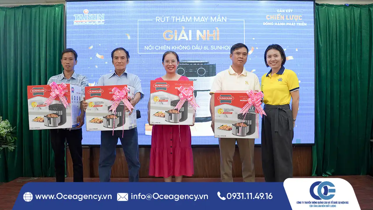 TỔ CHỨC HỘI NGHỊ KHÁCH HÀNG TAISUN TẠI CAO LÃNH