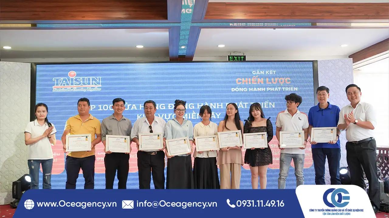 TỔ CHỨC HỘI NGHỊ KHÁCH HÀNG TAISUN TẠI CẦN THƠ