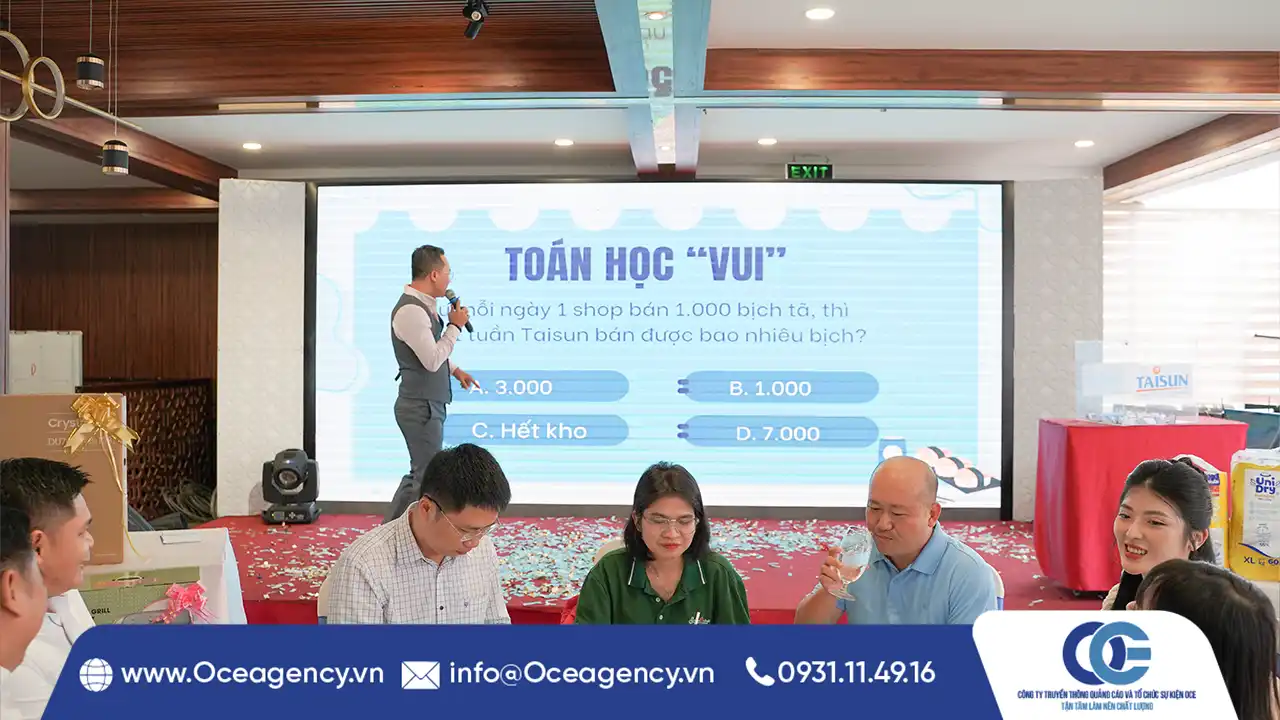 TỔ CHỨC HỘI NGHỊ KHÁCH HÀNG TAISUN TẠI CẦN THƠ