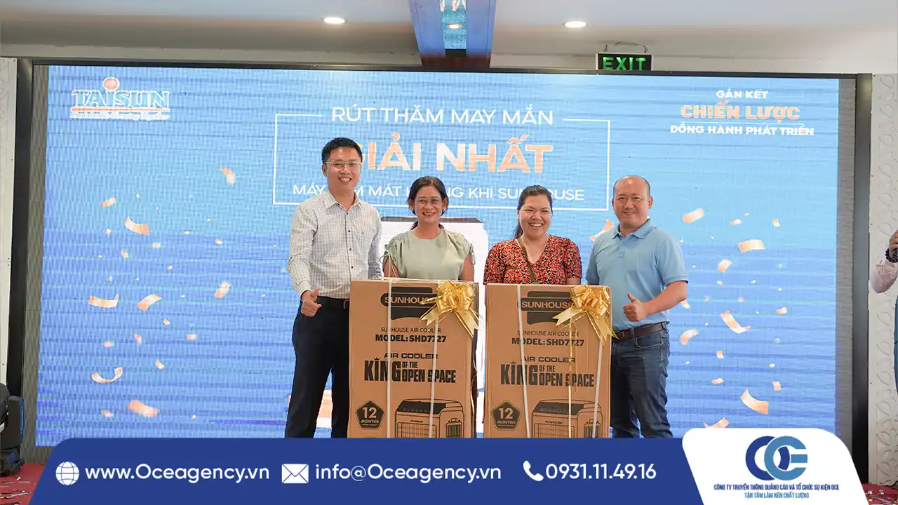 TỔ CHỨC HỘI NGHỊ KHÁCH HÀNG TAISUN TẠI CẦN THƠ