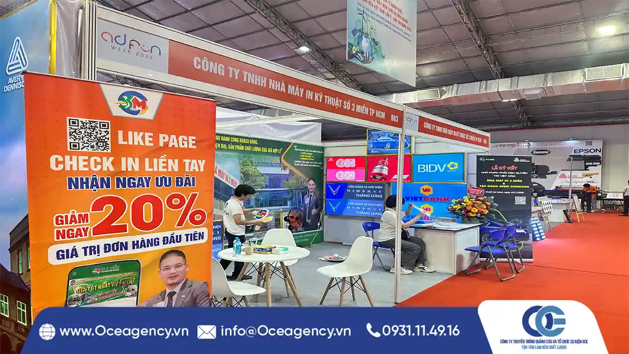 CUNG CẤP PG ADPRINT WEEK 2025 TẠI SKY EXPO VIETNAM