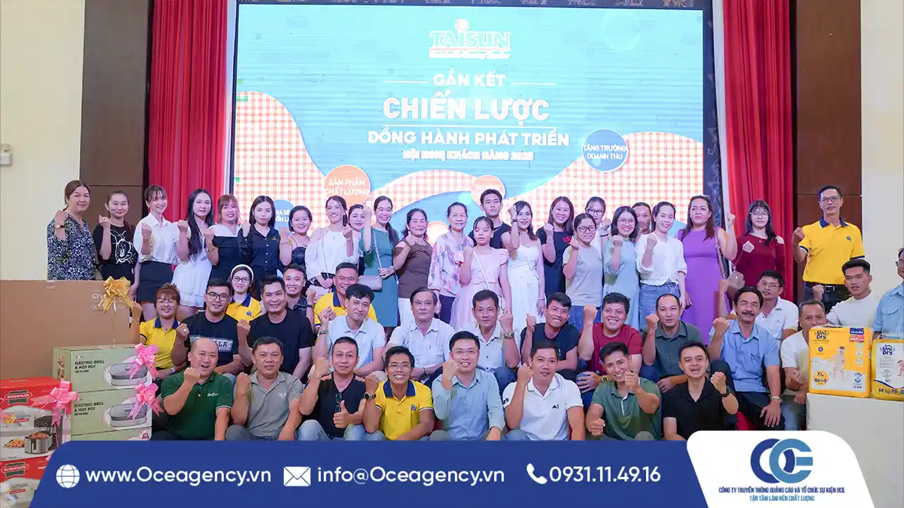 TỔ CHỨC HỘI NGHỊ KHÁCH HÀNG TAISUN TẠI KIÊN GIANG
