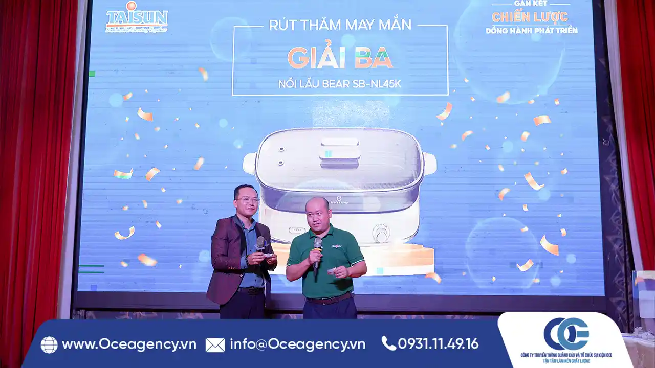TỔ CHỨC HỘI NGHỊ KHÁCH HÀNG TAISUN TẠI KIÊN GIANG