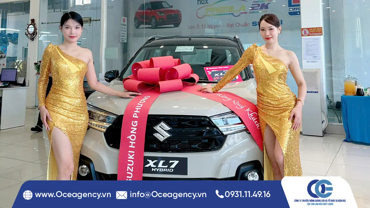 TỔ CHỨC LỄ RA MẮT SUZUKI SWIFT HYBRID HỒNG PHƯƠNG