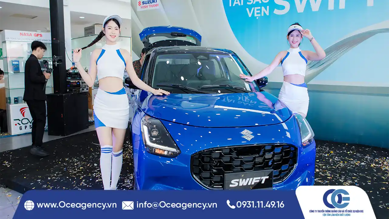 TỔ CHỨC LỄ RA MẮT SUZUKI SWIFT HYBRID MINH THANH