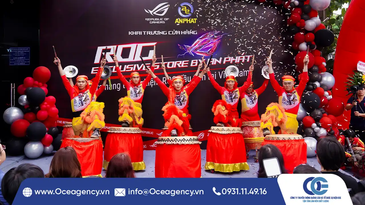 TỔ CHỨC LỄ KHAI TRƯƠNG ROG EXCLUSIVE STORE BY AN PHÁT