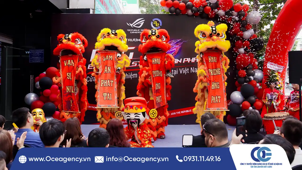 TỔ CHỨC LỄ KHAI TRƯƠNG ROG EXCLUSIVE STORE BY AN PHÁT