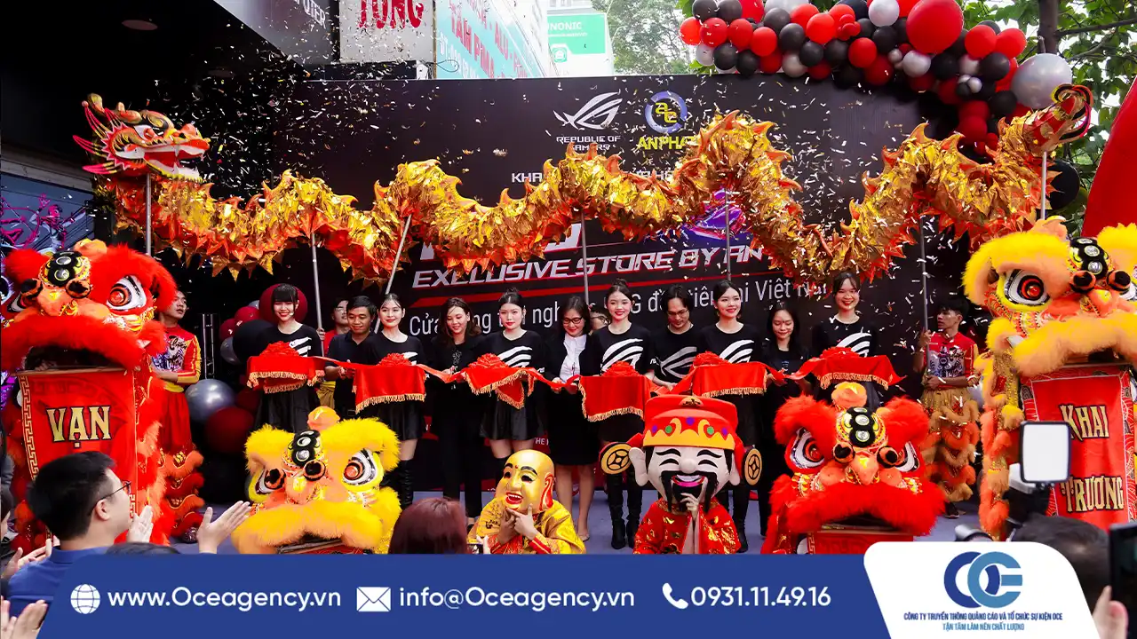 TỔ CHỨC LỄ KHAI TRƯƠNG ROG EXCLUSIVE STORE BY AN PHÁT