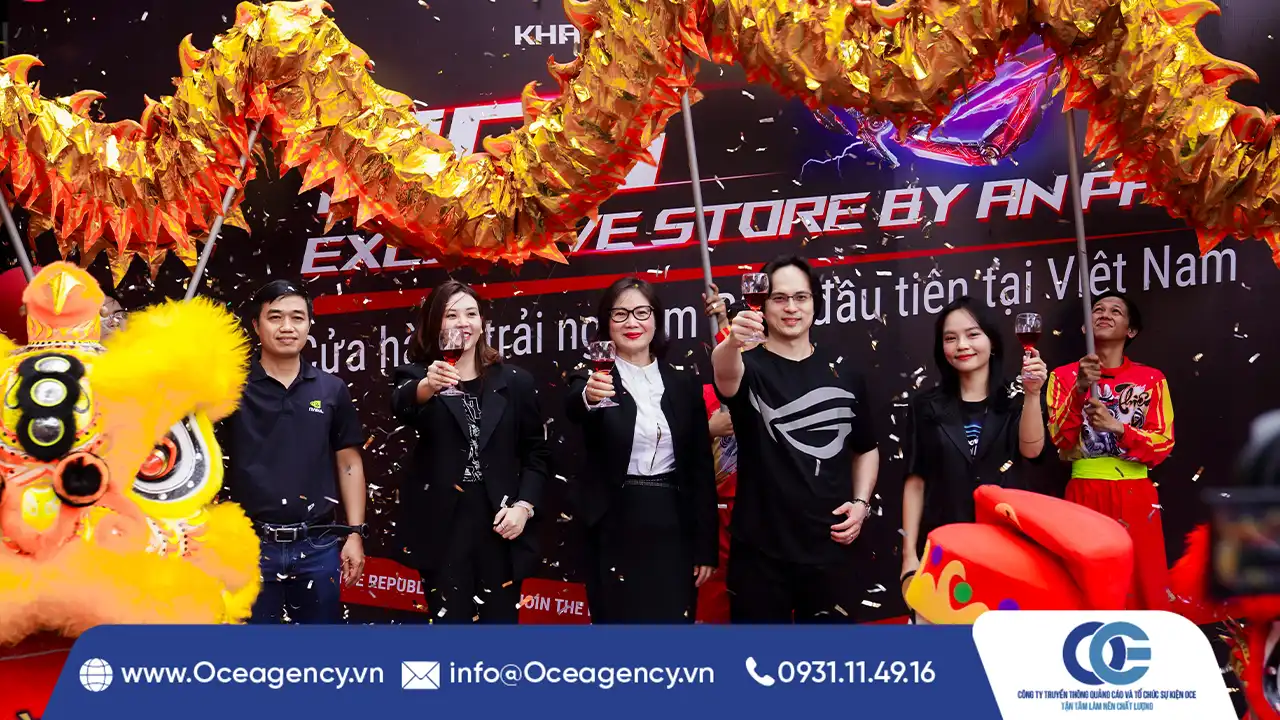 TỔ CHỨC LỄ KHAI TRƯƠNG ROG EXCLUSIVE STORE BY AN PHÁT