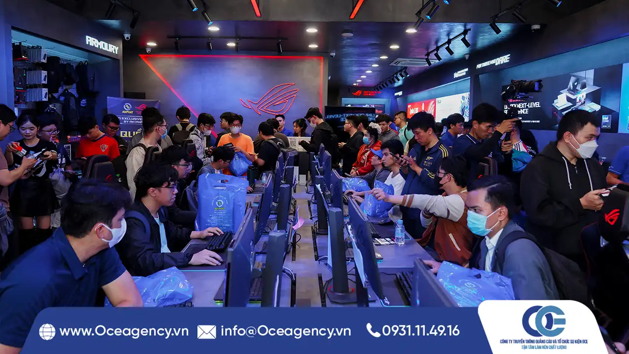 TỔ CHỨC LỄ KHAI TRƯƠNG ROG EXCLUSIVE STORE BY AN PHÁT