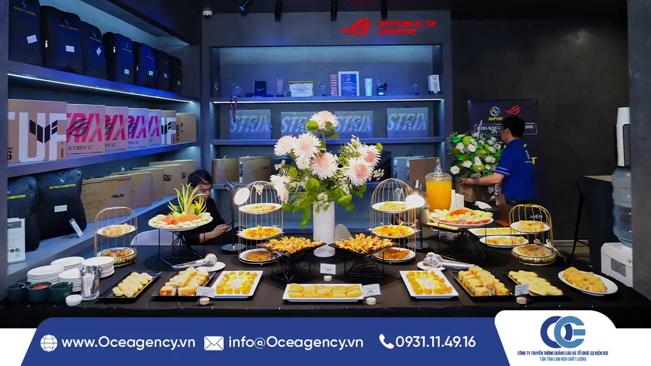 TỔ CHỨC LỄ KHAI TRƯƠNG ROG EXCLUSIVE STORE BY AN PHÁT