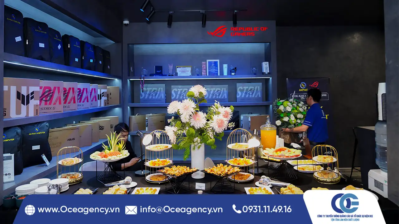 TỔ CHỨC LỄ KHAI TRƯƠNG ROG EXCLUSIVE STORE BY AN PHÁT