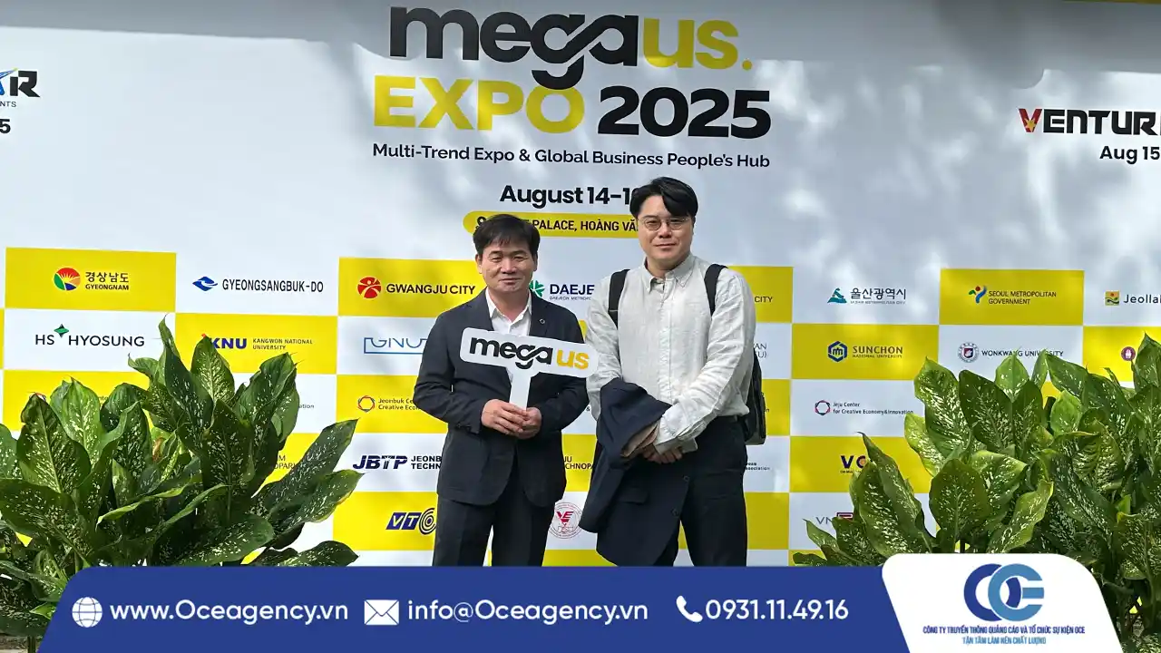 TỔ CHỨC HỌP BÁO MEGA US EXPO 2025 TẠI SIHUB
