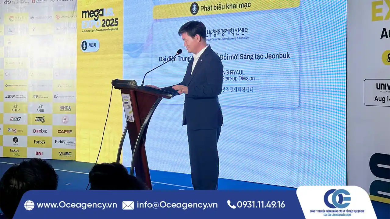 TỔ CHỨC HỌP BÁO MEGA US EXPO 2025 TẠI SIHUB
