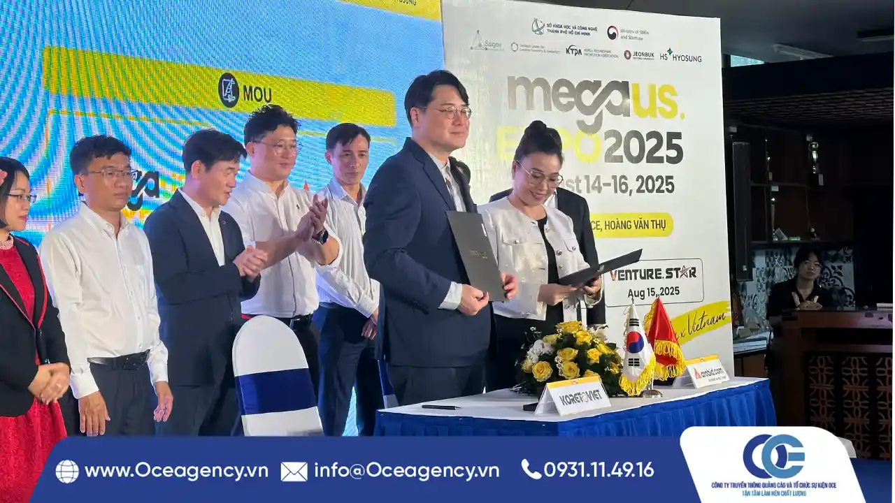 TỔ CHỨC HỌP BÁO MEGA US EXPO 2025 TẠI SIHUB