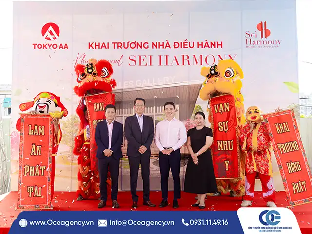 TỔ CHỨC LỄ KHAI TRƯƠNG NHÀ ĐIỀU HÀNH TOKYO AA