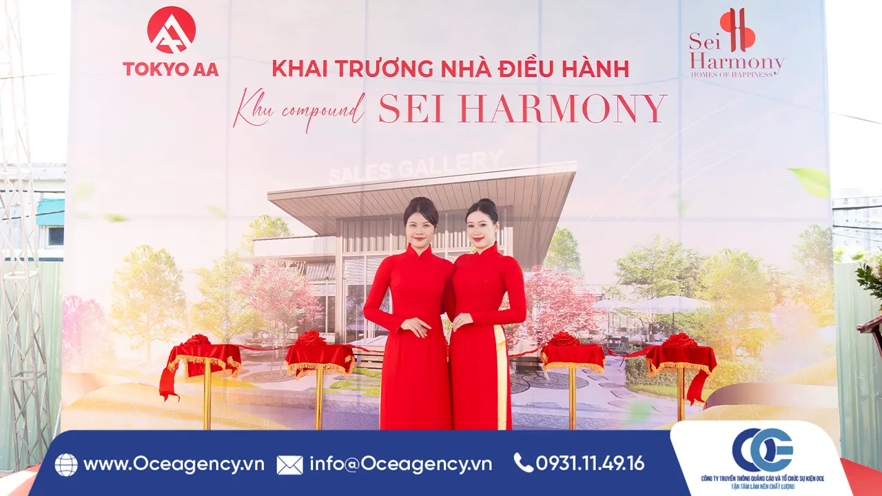 TỔ CHỨC LỄ KHAI TRƯƠNG NHÀ ĐIỀU HÀNH TOKYO AA