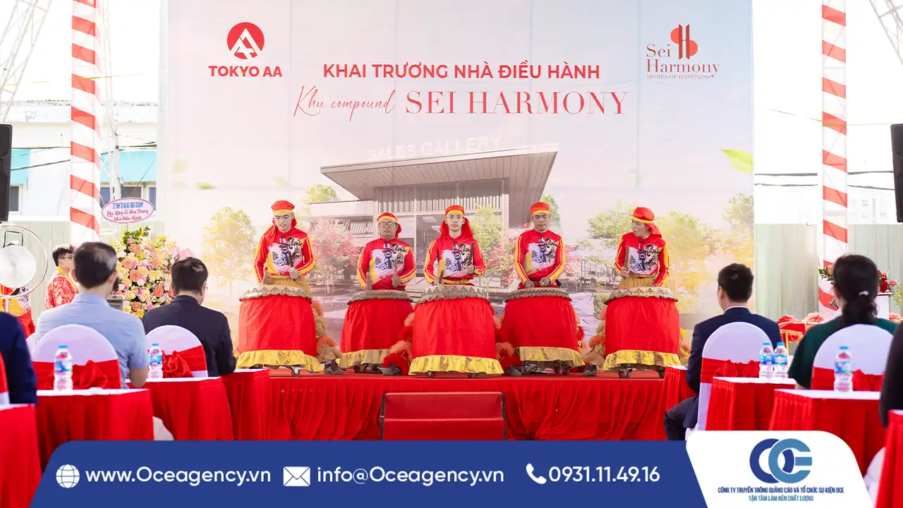 TỔ CHỨC LỄ KHAI TRƯƠNG NHÀ ĐIỀU HÀNH TOKYO AA
