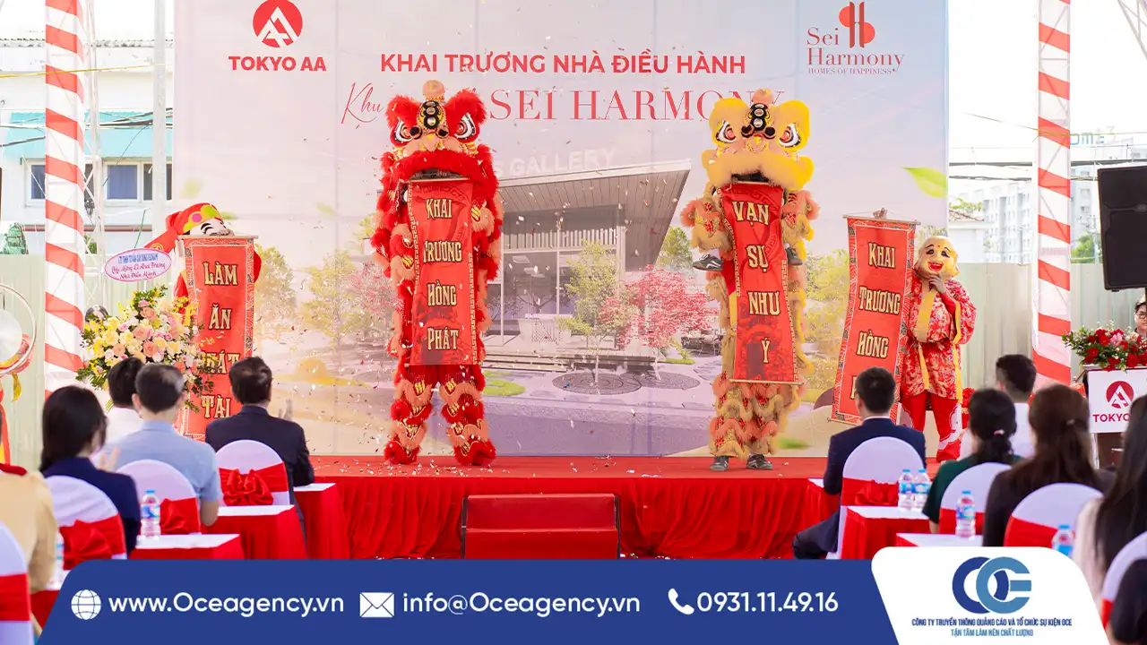 TỔ CHỨC LỄ KHAI TRƯƠNG NHÀ ĐIỀU HÀNH TOKYO AA