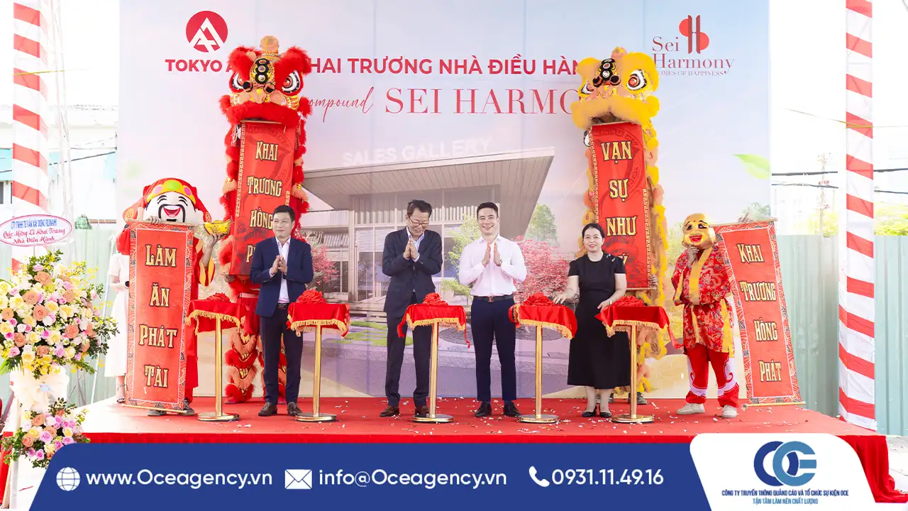 TỔ CHỨC LỄ KHAI TRƯƠNG NHÀ ĐIỀU HÀNH TOKYO AA