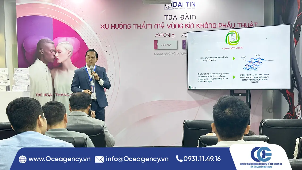 TỔ CHỨC SỰ KIỆN TỌA ĐÀM CÔNG TY ĐẠI TÍN