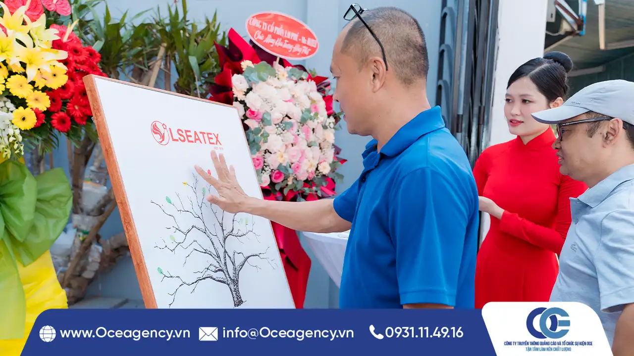 TỔ CHỨC SỰ KIỆN KHAI TRƯƠNG LSEATEX VIỆT NAM