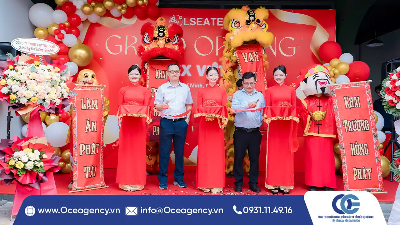TỔ CHỨC SỰ KIỆN KHAI TRƯƠNG LSEATEX VIỆT NAM
