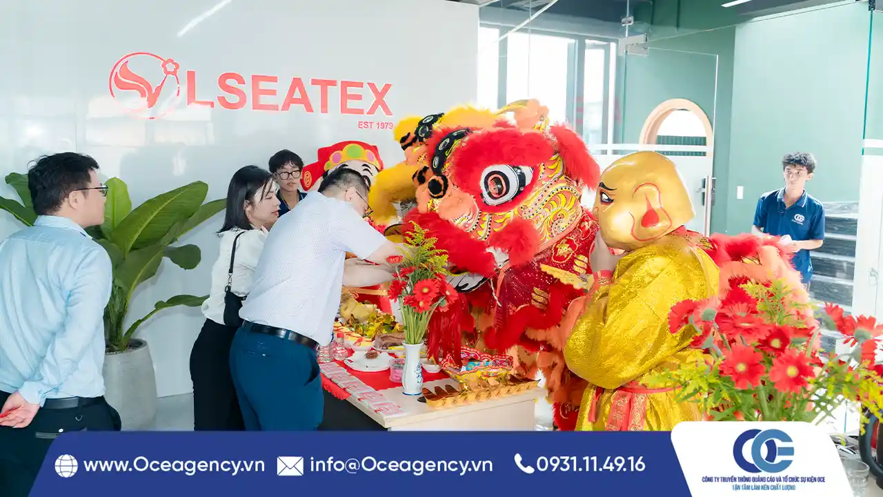 TỔ CHỨC SỰ KIỆN KHAI TRƯƠNG LSEATEX VIỆT NAM