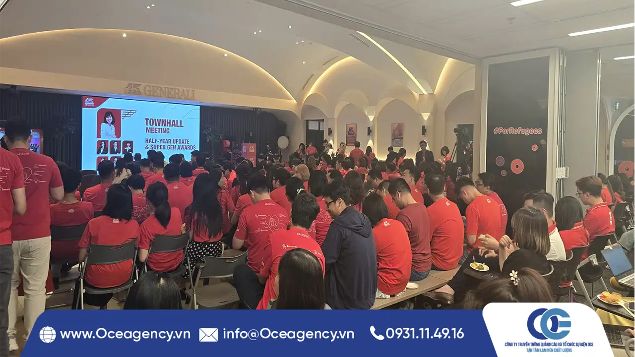 DỊCH VỤ LIVESTREAM TOWNHALL MEETING CÔNG TY GENERALI