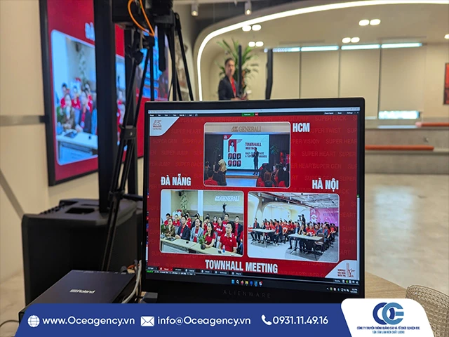 DỊCH VỤ LIVESTREAM TOWNHALL MEETING CÔNG TY GENERALI