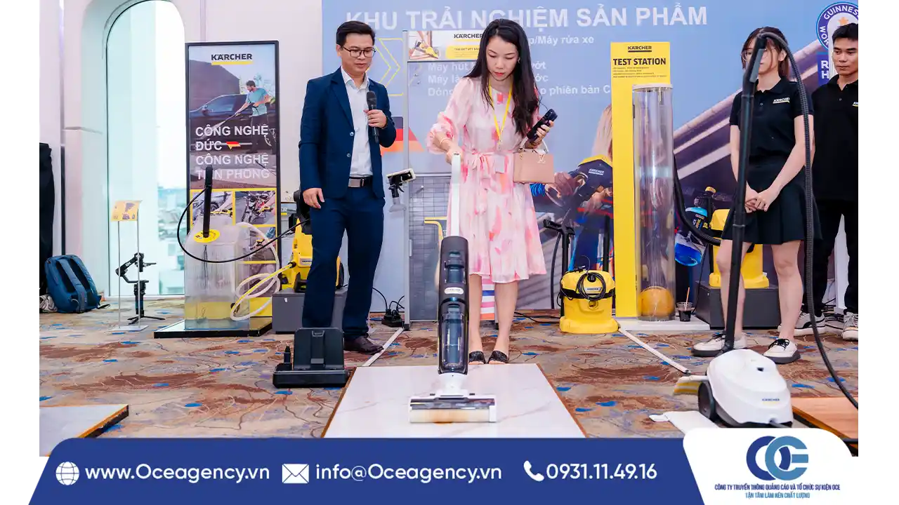 TỔ CHỨC SỰ KIỆN HỘI NGHỊ KHÁCH HÀNG KARCHER