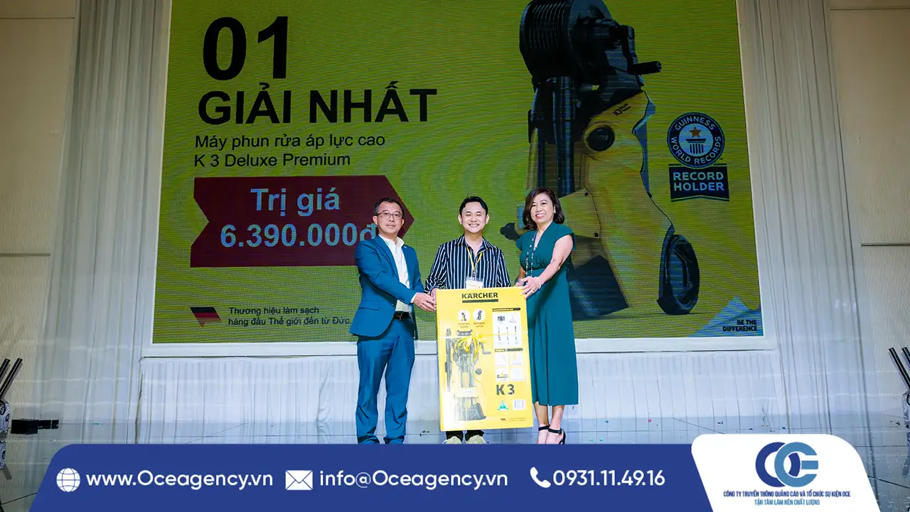 TỔ CHỨC SỰ KIỆN HỘI NGHỊ KHÁCH HÀNG KARCHER